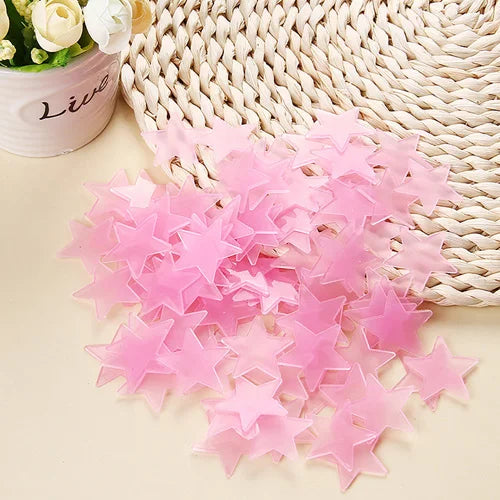 100Pcs Luminous Wall Stickers Glow In The Dark Stars For Home Decor