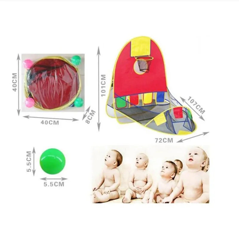 Infant Toddler Folding Tents Portable Castle Kids Play House