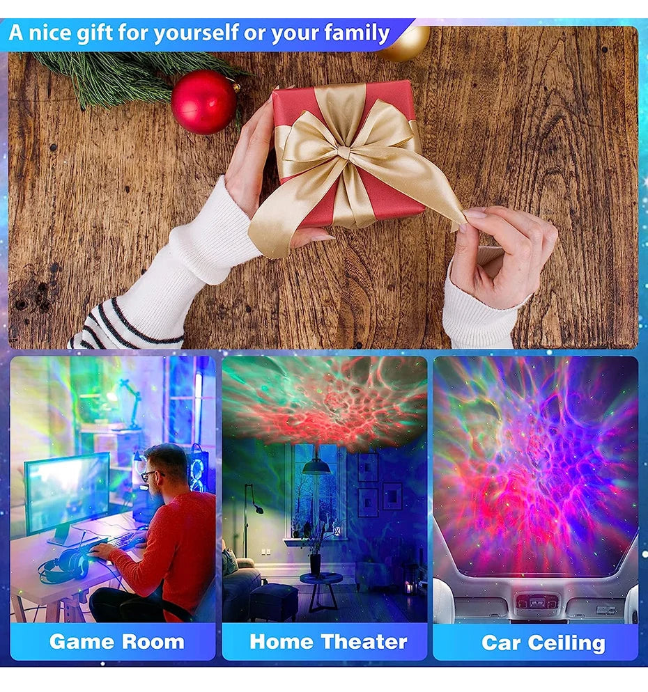 Galaxy Star Astronaut Projectorm LED Light