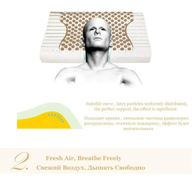 Latex Massage Pillow