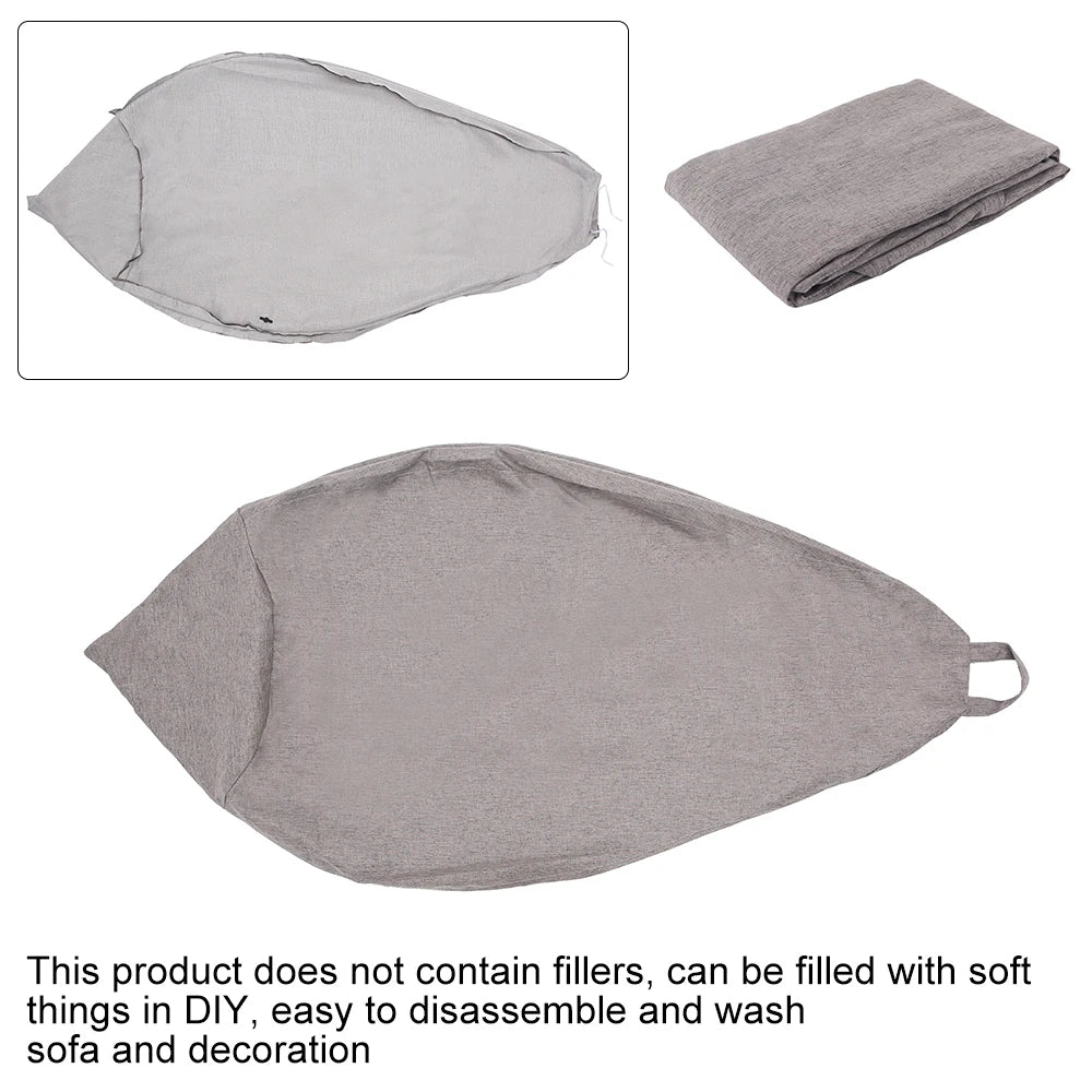 Lazy Sofa Cover Chairs Without Filler