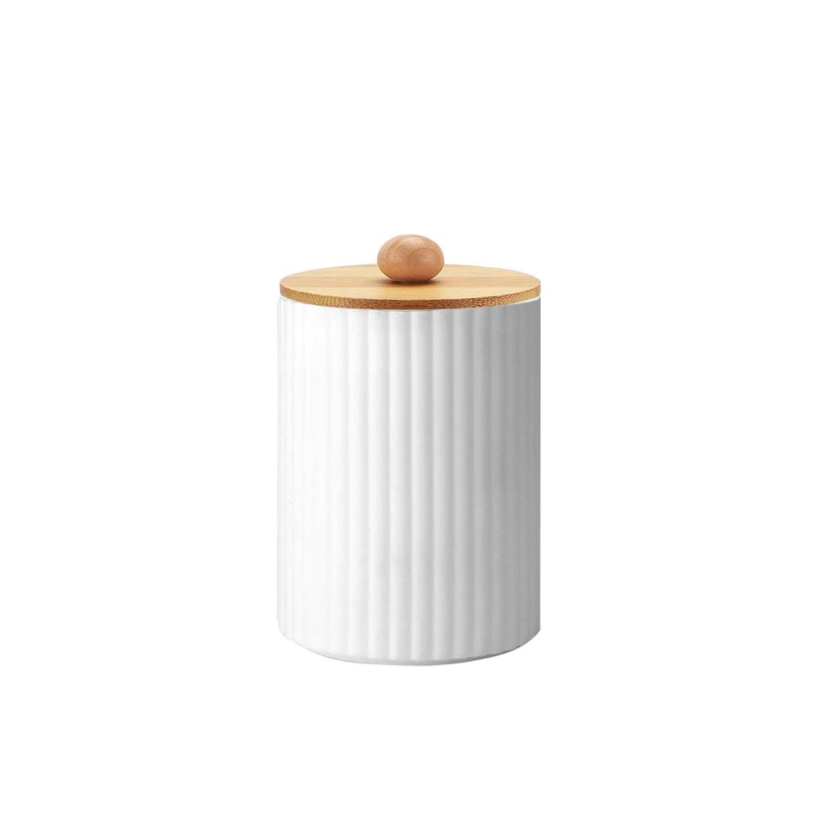 Bathroom Countertop Container Soap Dispenser Cotton Ball Storage Box Toothbrush Holder