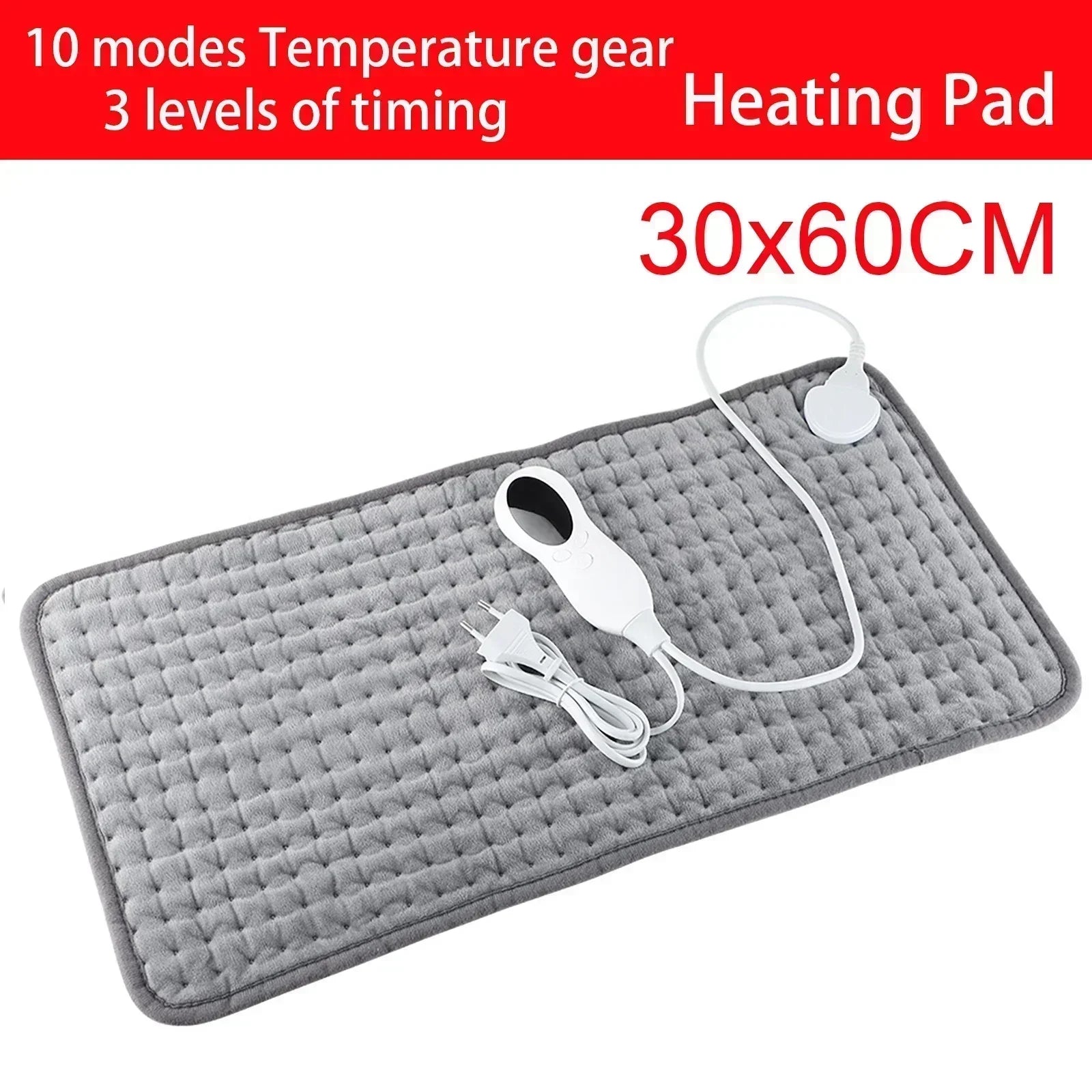 Electric Heating Pad Therapy Physiotherapy Back Pain Relief Cover Leg Blanket Thermal Mat