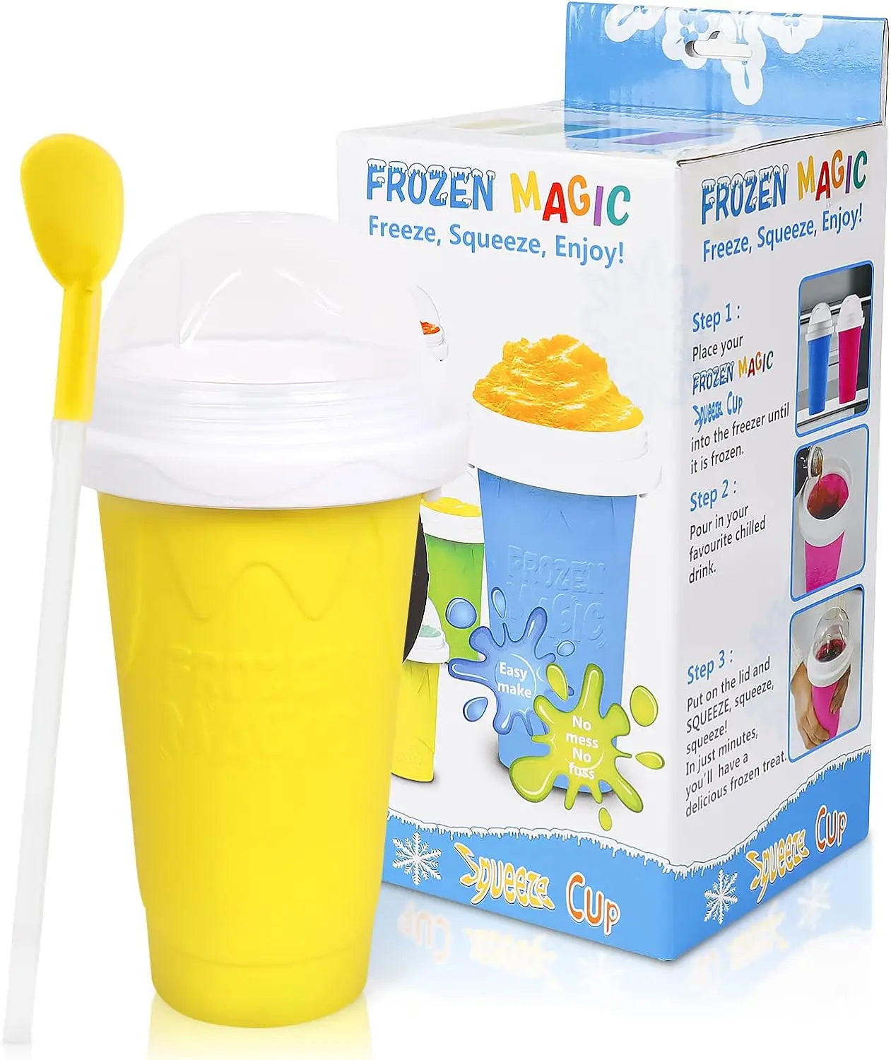 Homemade Smoothie Quick-Frozen Ice Cream Milkshake Bottle Portable Cups