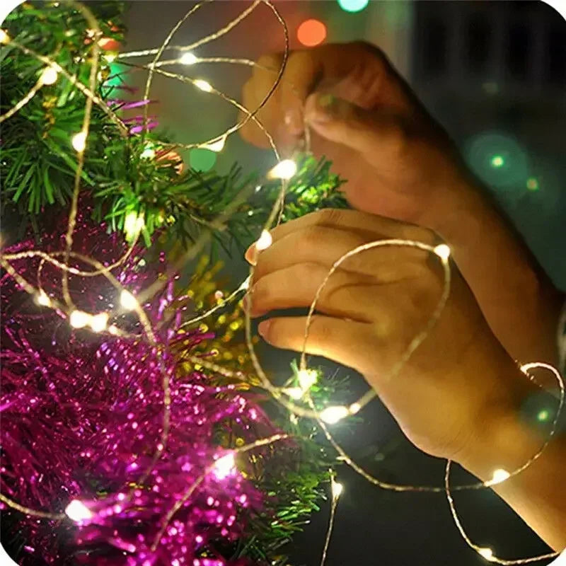 1M 2M 3M 5M 10M 20M 30M Copper Wire LED String lights Holiday lighting Fairy Garland