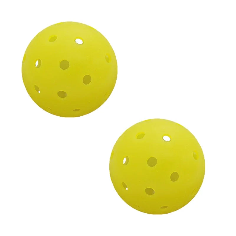 Pickleball 8MM Aperture PE Rotational Molding Elastic and Green Yellow Competitive Ball
