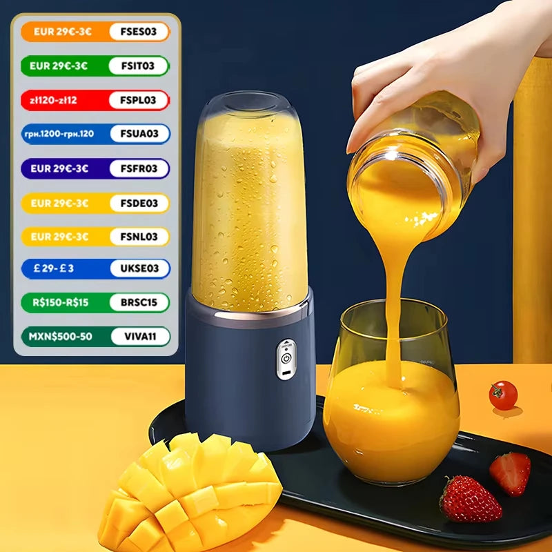 Portable Juicer Blender USB