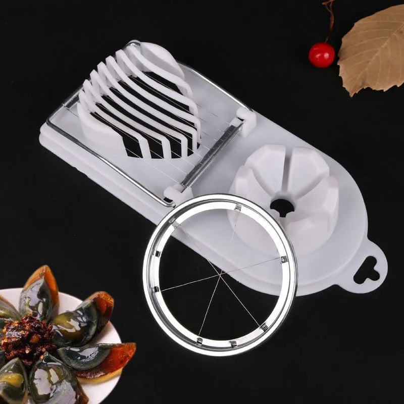 Multifunctional Egg Cutter Stainless Steel