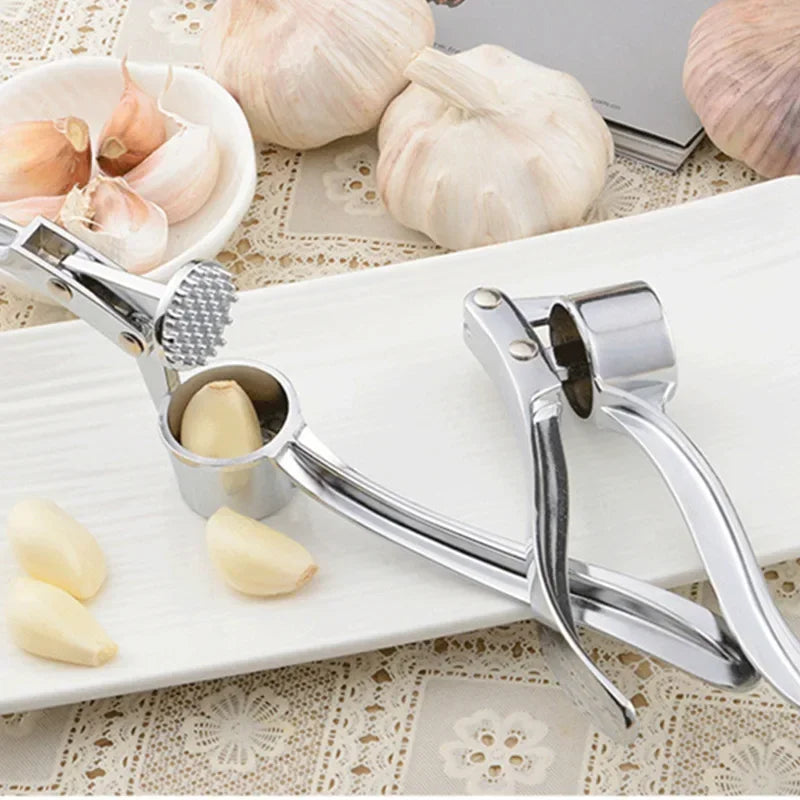 Stainless Steel Manual Garlic Press