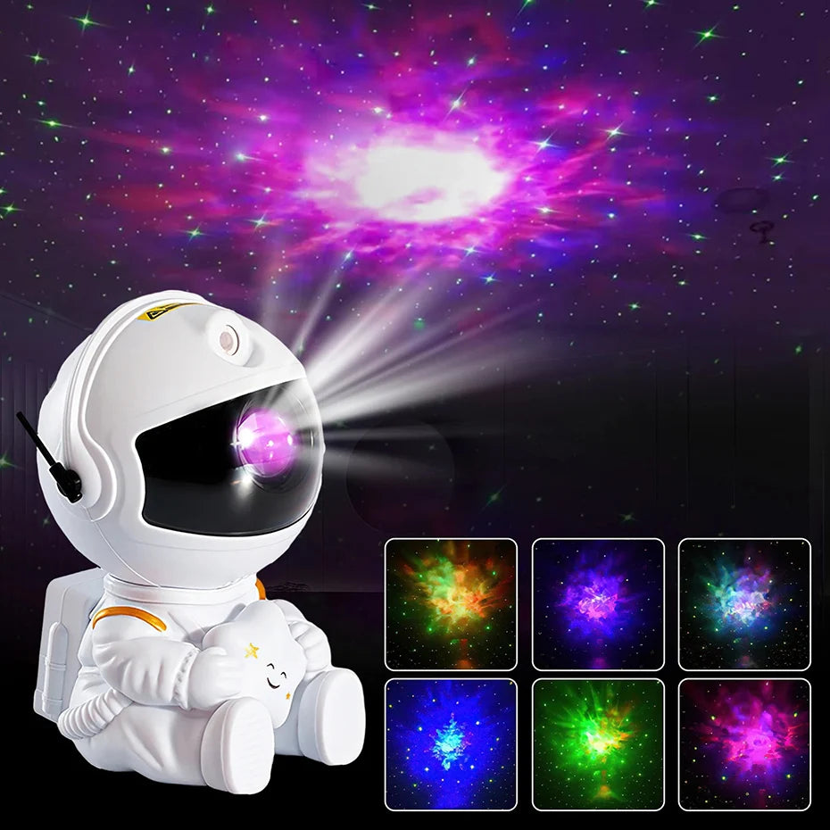 Galaxy Star Astronaut Projectorm LED Light