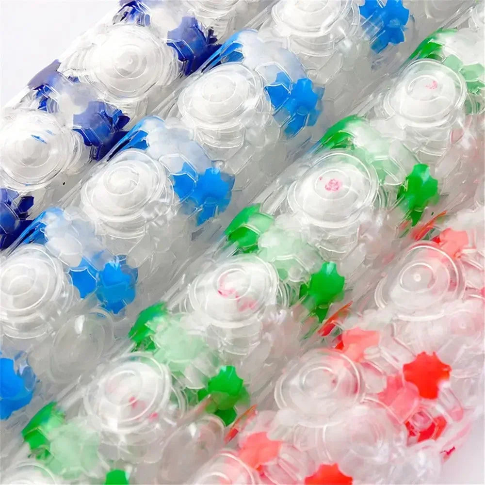 PVC Anti-slip Bath Mat with Suction Cup Soft Shower Mat Massage Bath Accessories