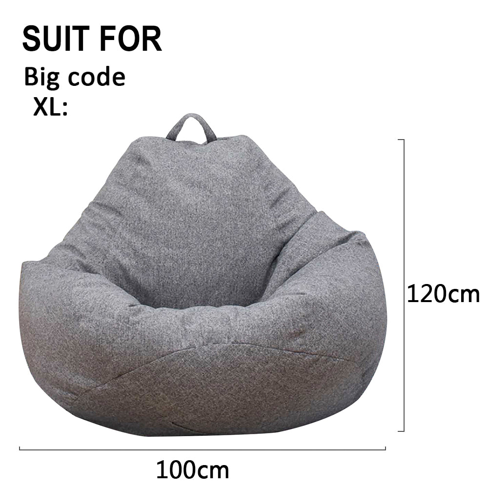 Lazy Sofa Cover Chairs Without Filler