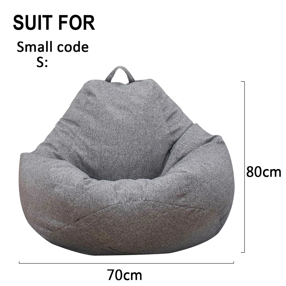 Lazy Sofa Cover Chairs Without Filler
