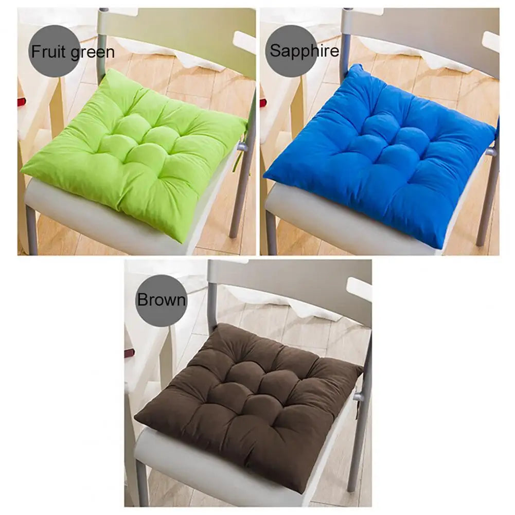 40cm Seat Cushion Pad Pillow Fixed Rope Breathable Non-Slip Chair Cushion Nap Pillows