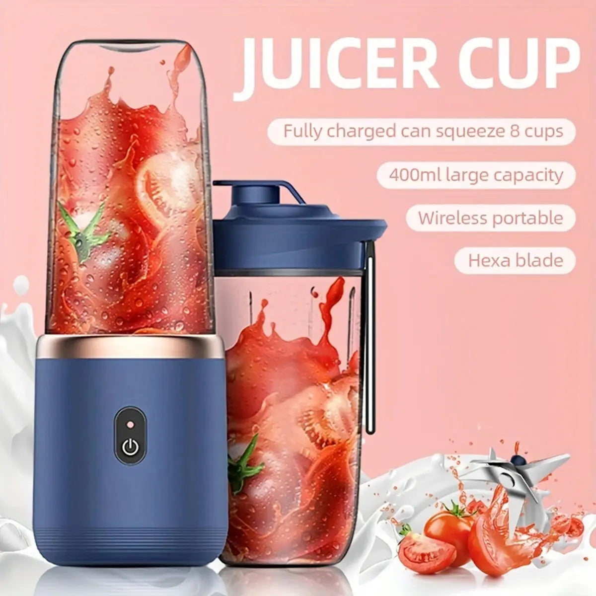 Portable Juicer Blender USB