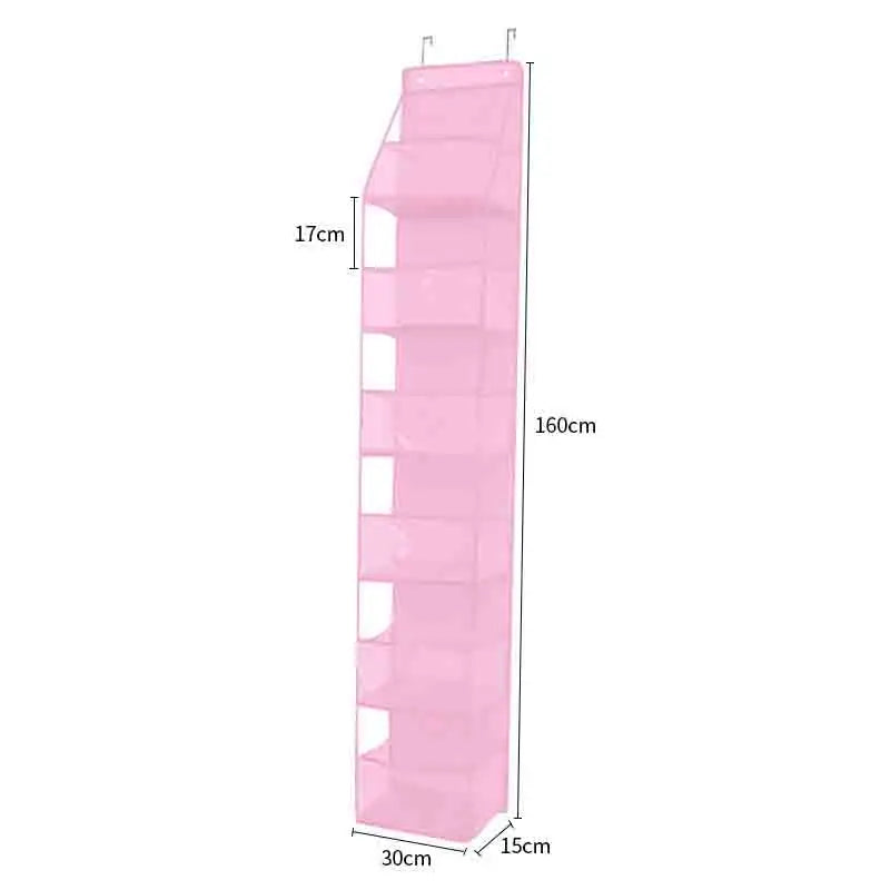 Toy Storage Household Wall Mounted Multifunctional Layered Storage Hanging Bag