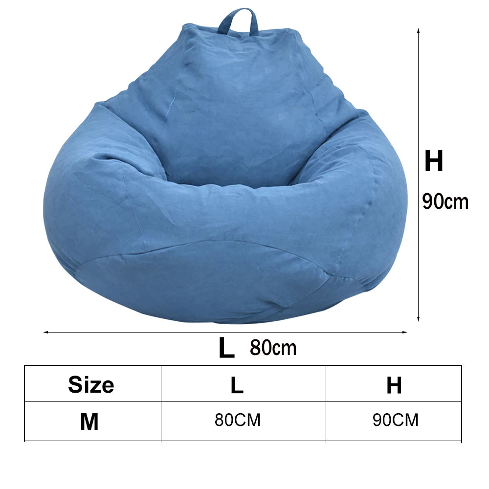 Lazy Sofa Cover Chairs Without Filler