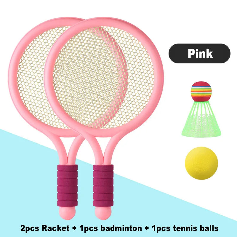 Racket Tennis for Children Outdoor Sports Badminton Racket Toy Set
