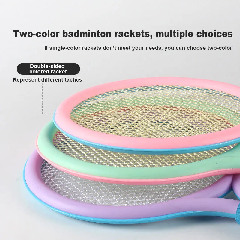 Racket Tennis for Children Outdoor Sports Badminton Racket Toy Set