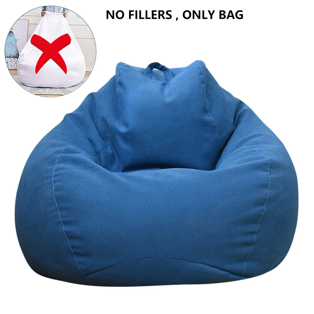 Lazy Sofa Cover Chairs Without Filler