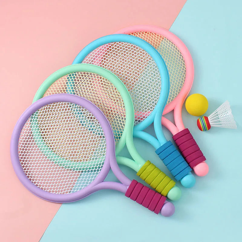 Racket Tennis for Children Outdoor Sports Badminton Racket Toy Set