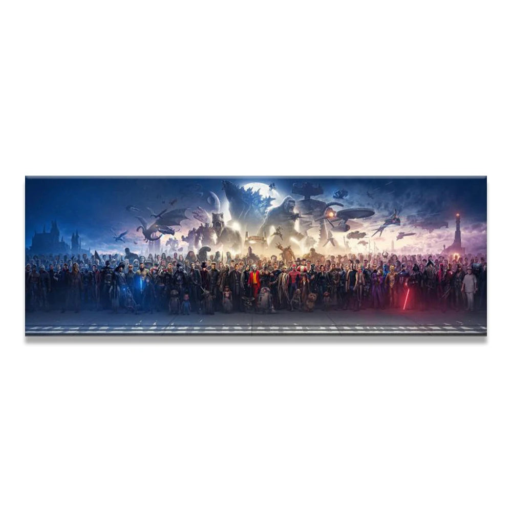 Marvel Heroes Collection Canvas Wall Art