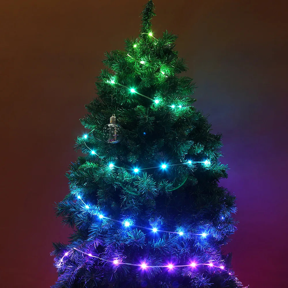 5M/10M/15M/20M USB Sting Light Bluetooth APP DIY LED Fairy Lights Garland Decoration