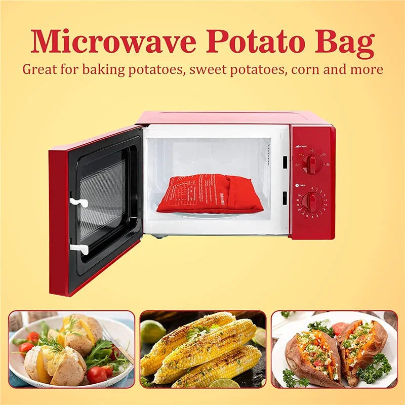 kitchen Microwave Potato Cooker Bag Baked Potato Bag