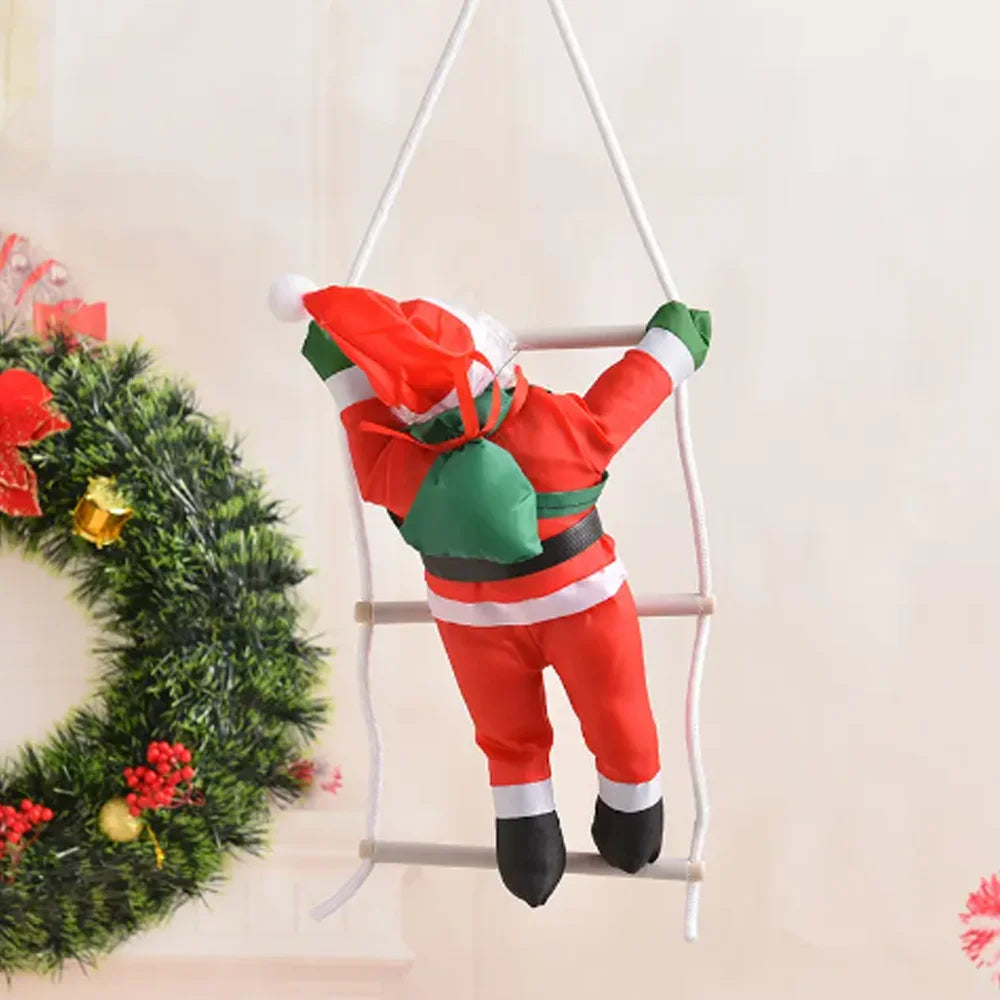 Christmas Decoration Climbing Santa Claus Home Decoration Doll Hanging