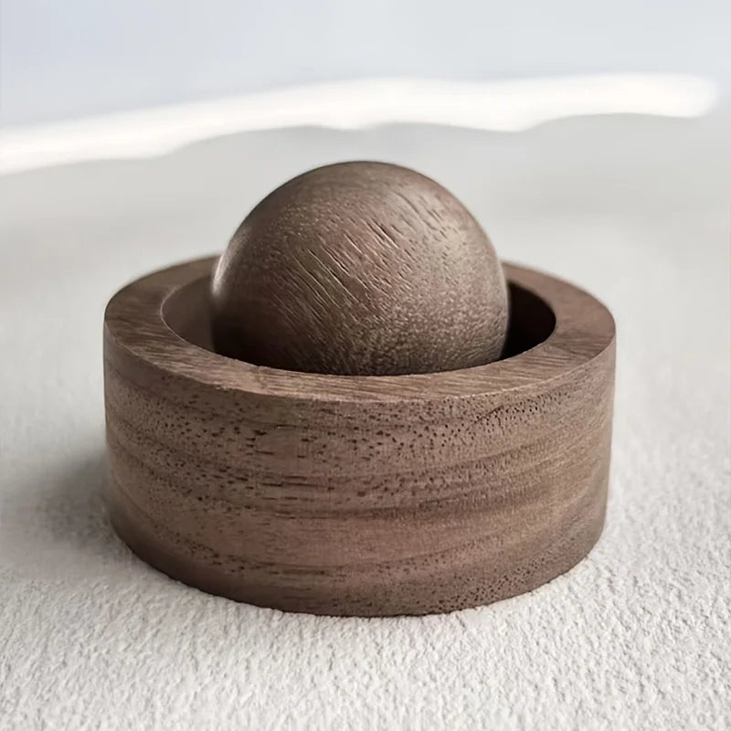 Car Wooden Essential Oil Diffusers-Spherical Design Natural Fragrance Dispersion Bedroom Decor Diffuser