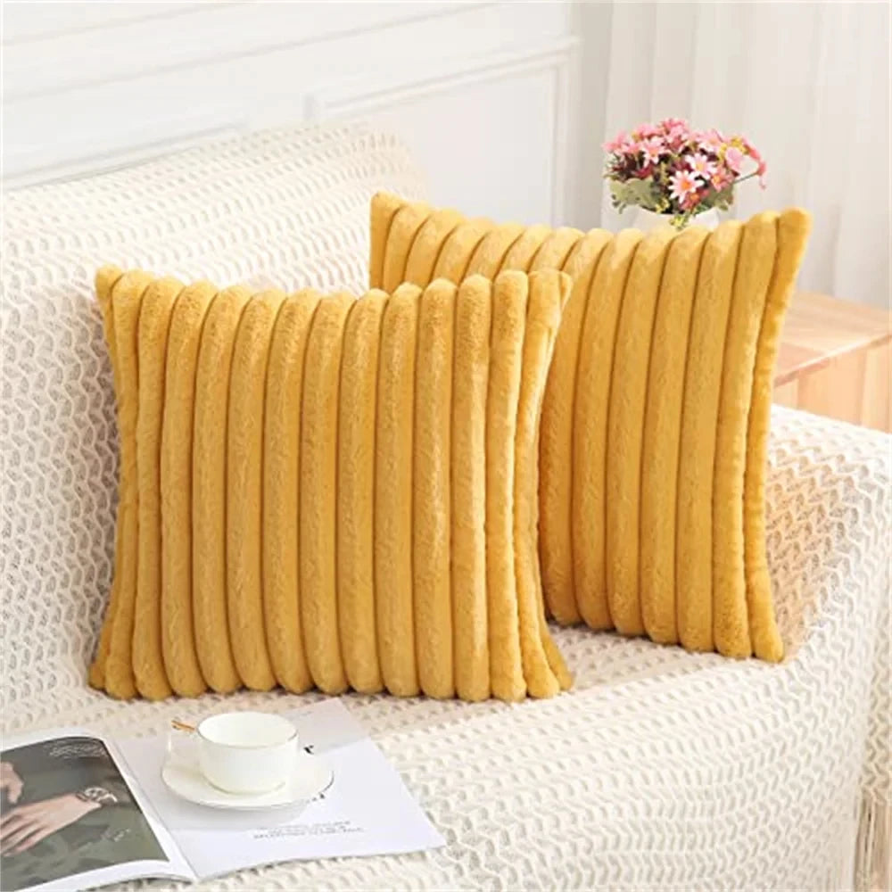 Olanly Solid Color Cushion Cover