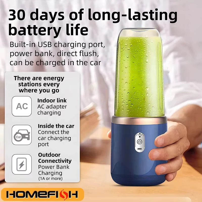 Portable Juicer Blender USB