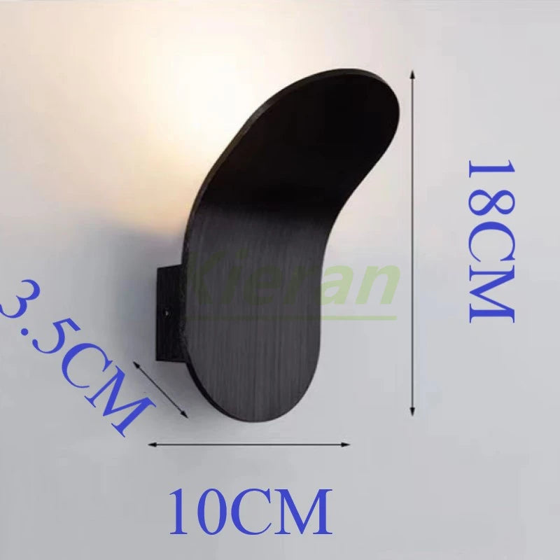 Nordic Modern Skateboard LED Wall Lamp