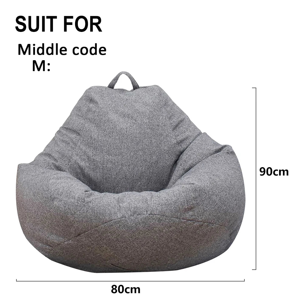 Lazy Sofa Cover Chairs Without Filler