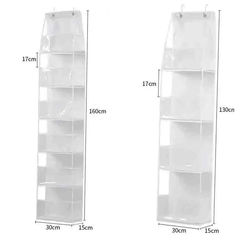Toy Storage Household Wall Mounted Multifunctional Layered Storage Hanging Bag