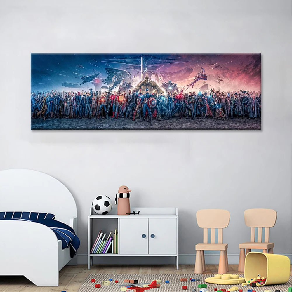 Marvel Heroes Collection Canvas Wall Art