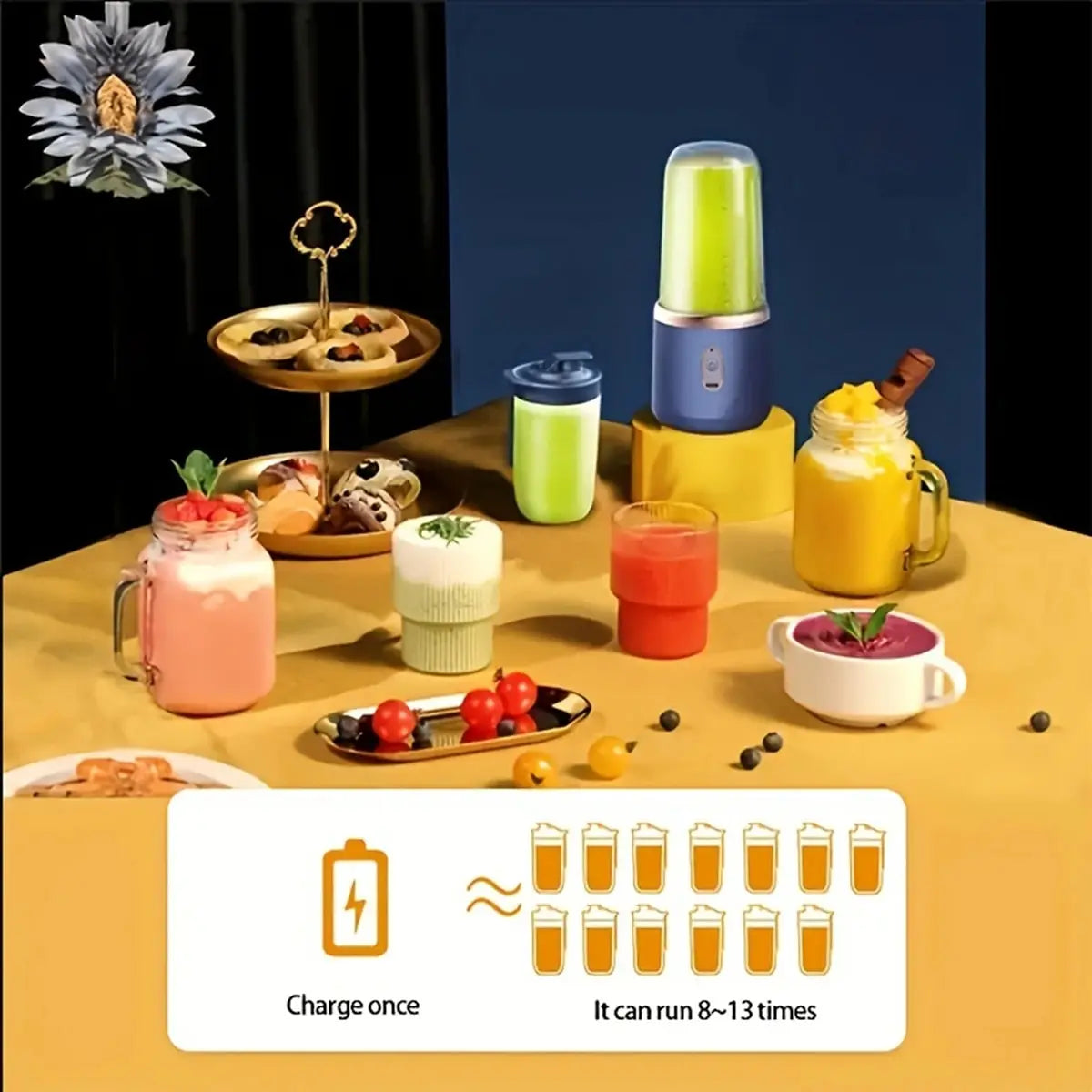 Portable Juicer Blender USB