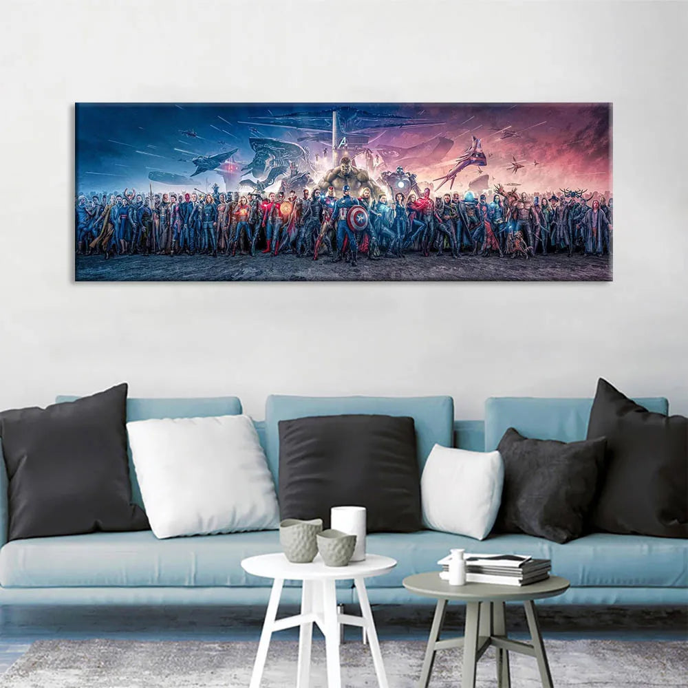 Marvel Heroes Collection Canvas Wall Art