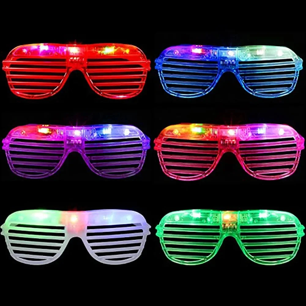 Glow In The Dark Glasses Bulk Led Light Up Glasses For Kids Adults Party Supplies