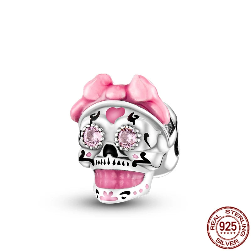 925 Silver Halloween Boutique Pendant Fit Original Bracelet Charm Necklace