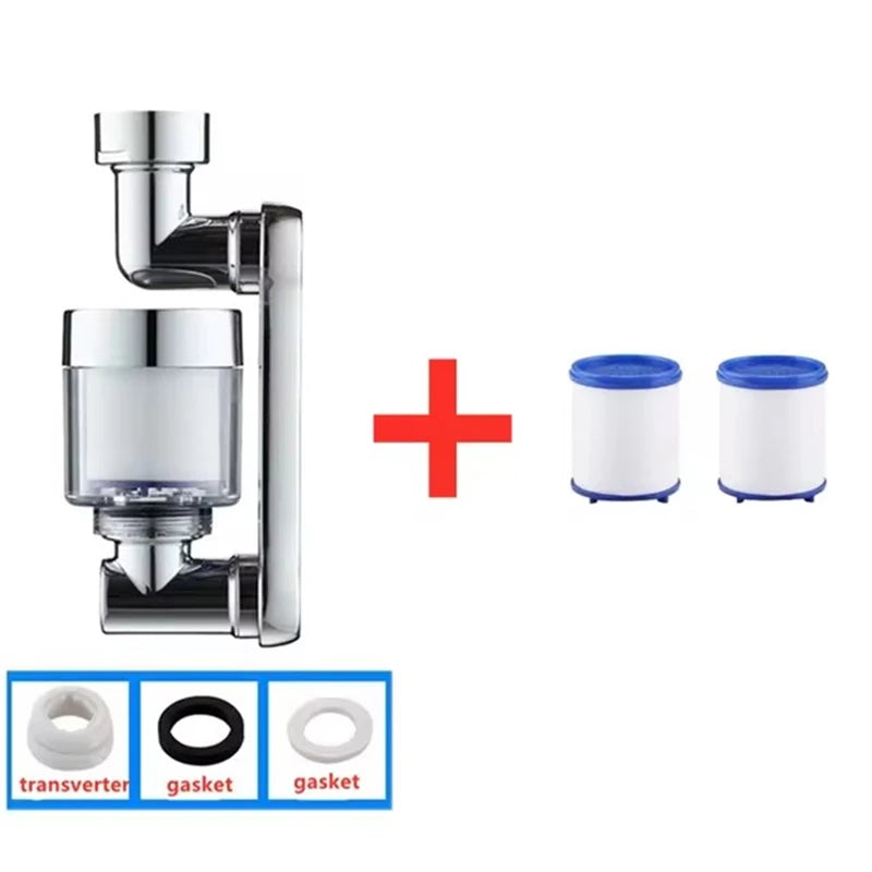 Universal 1080° Rotation Filter Nozzle Splash Faucet Household Kitchen Tap