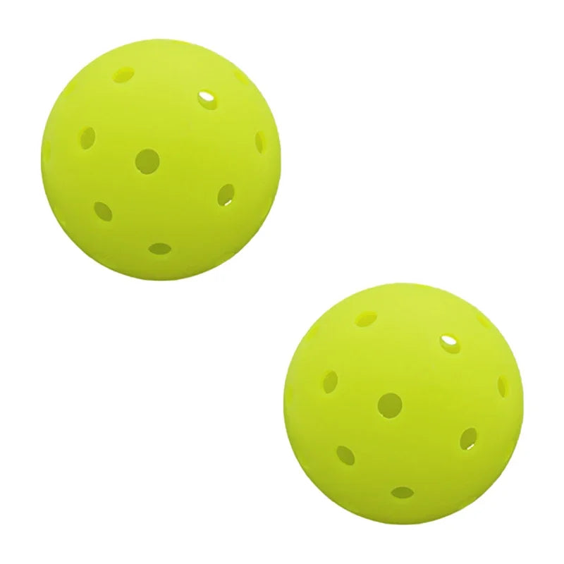 Pickleball 8MM Aperture PE Rotational Molding Elastic and Green Yellow Competitive Ball