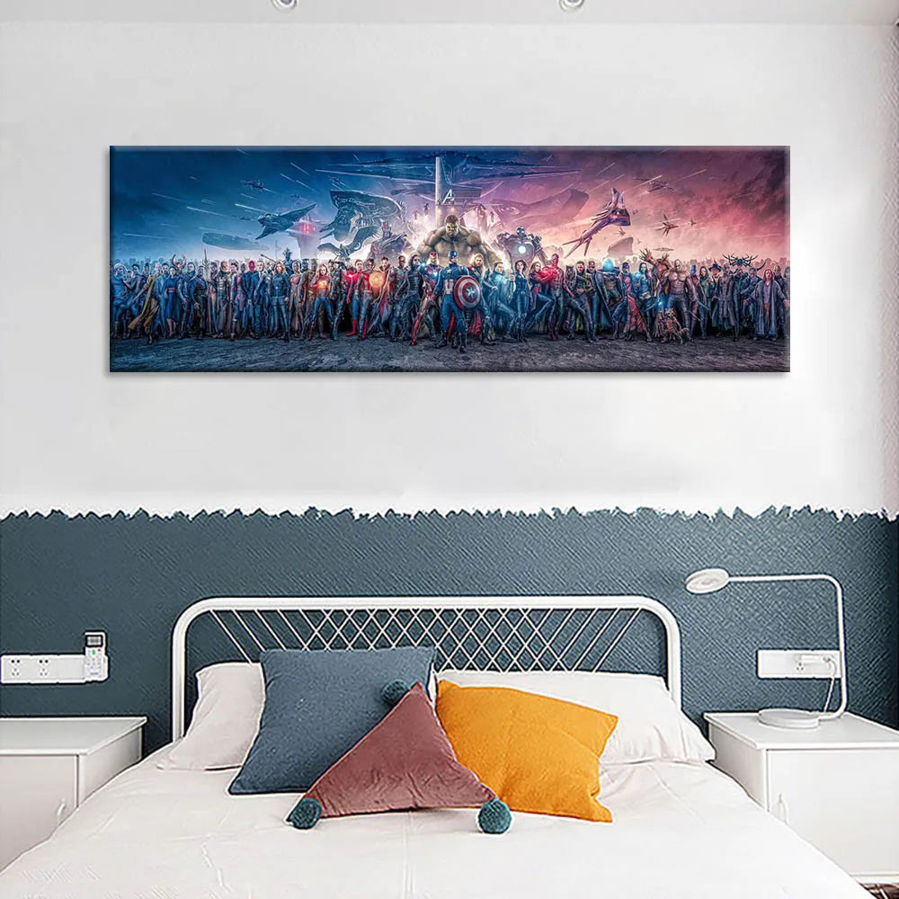 Marvel Heroes Collection Canvas Wall Art