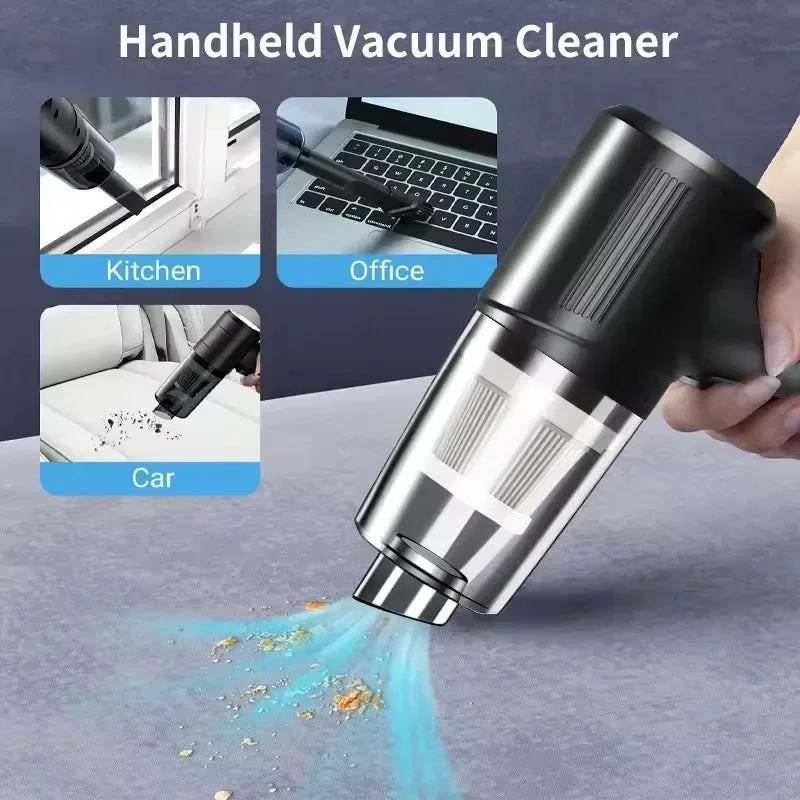Portable Wireless Car Vacuum Cleaner