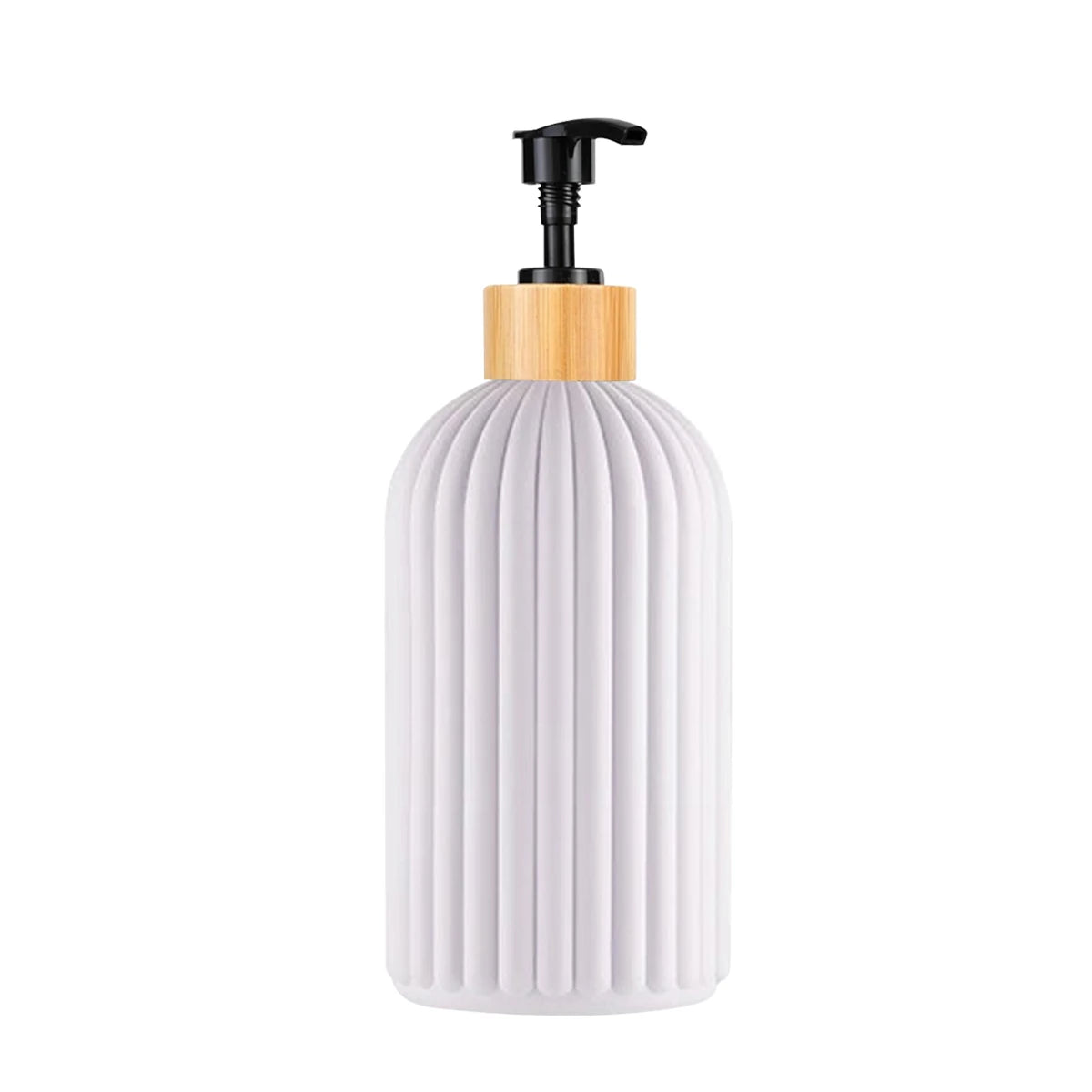 Bathroom Countertop Container Soap Dispenser Cotton Ball Storage Box Toothbrush Holder