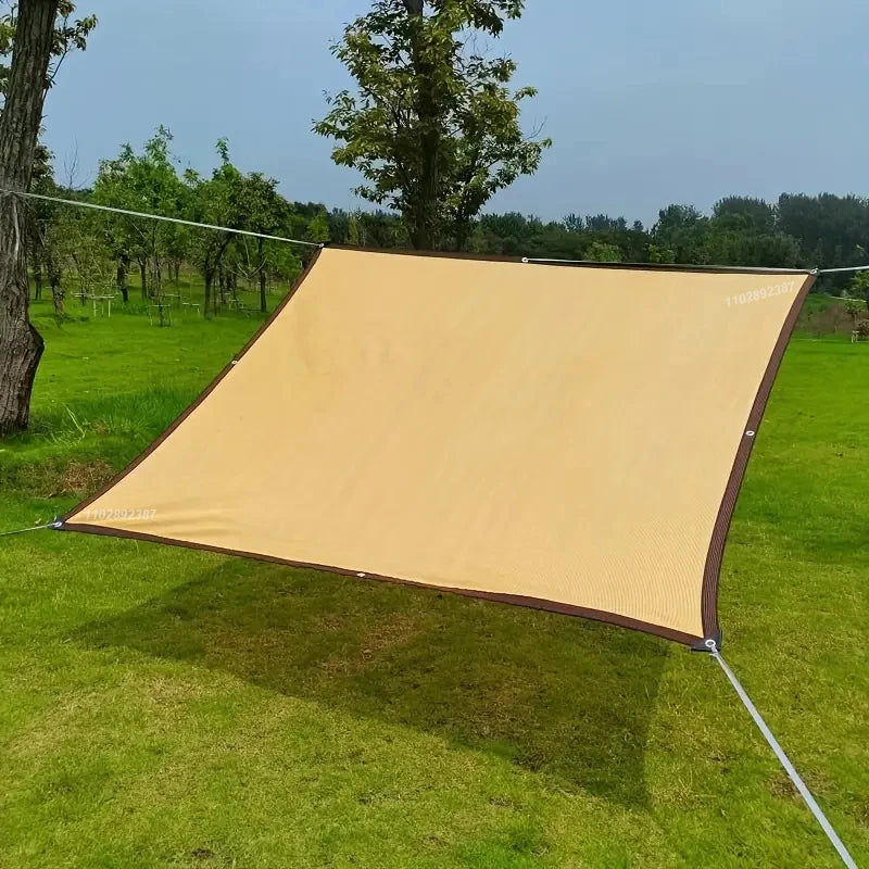 4x5mSunshade net 12 needle coffee sunshade net Home garden succulent UV protection 85-90% Sunshade net