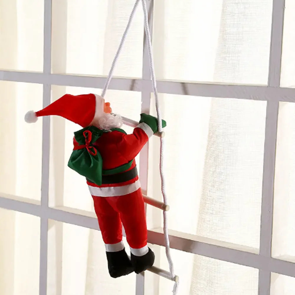 Christmas Decoration Climbing Santa Claus Home Decoration Doll Hanging