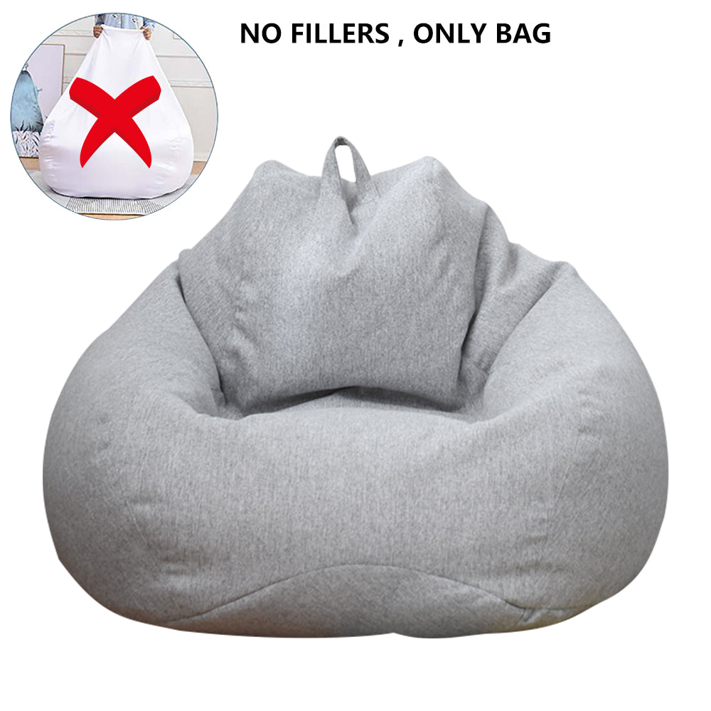 Lazy Sofa Cover Chairs Without Filler