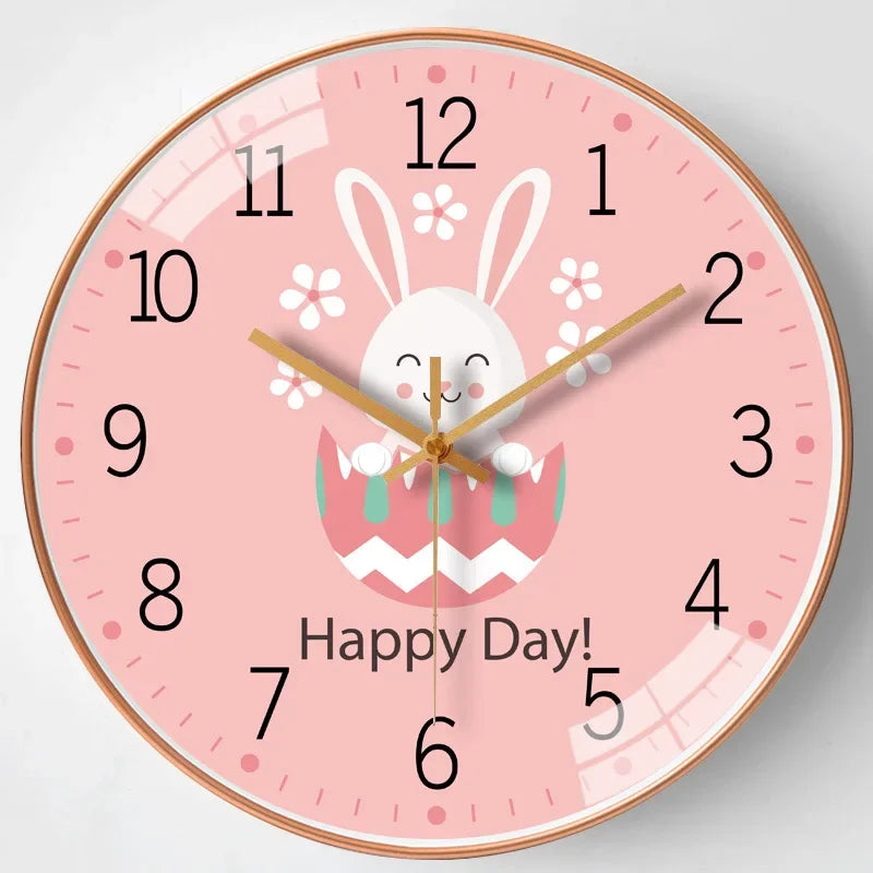 Kids Silent Wall Clock 20cm/8in