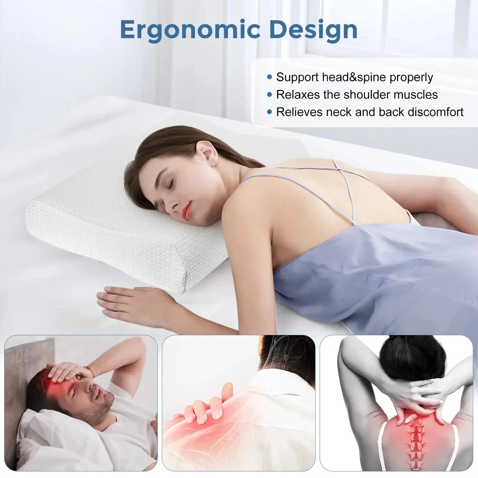 Latex Massage Pillow
